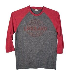 Legoland Florida Resort Mens Medium Gray Short Sleeve Crew Neck T-Shirt